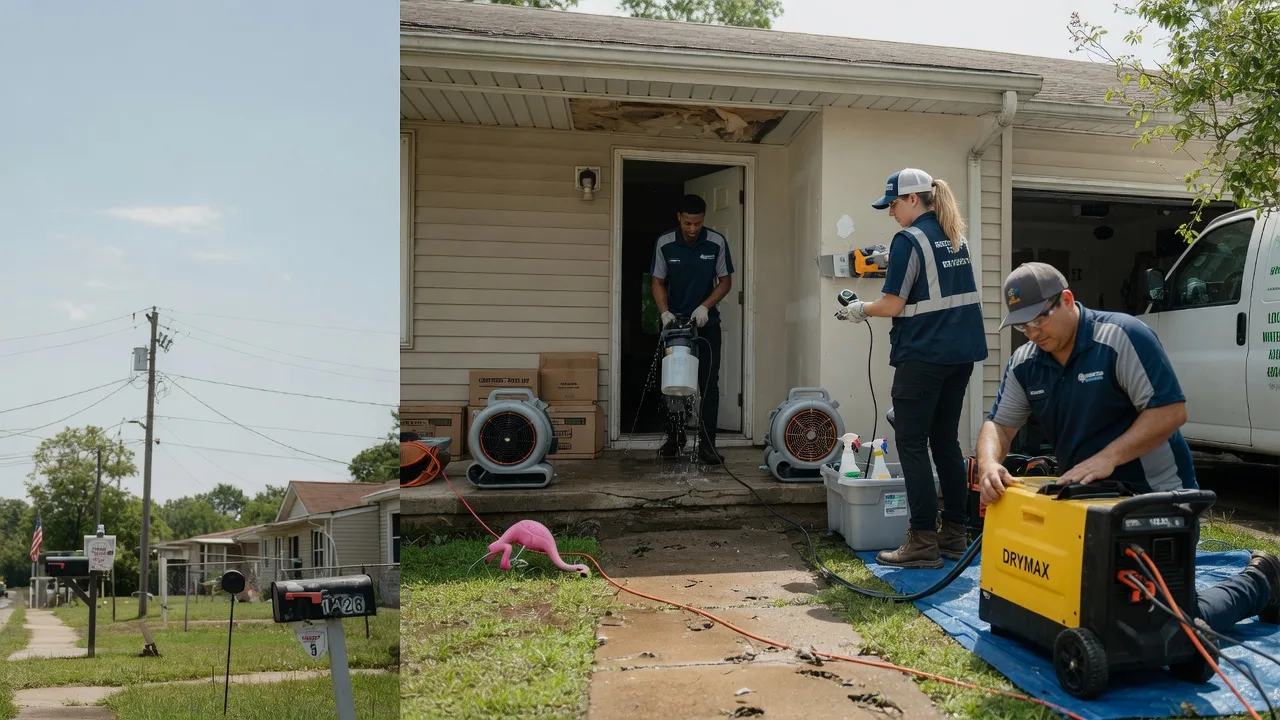 Storm Damage Water Removal in Hudgins, VA near me